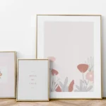 botanical-golden-frame-mockup-against-wall_53876-150377