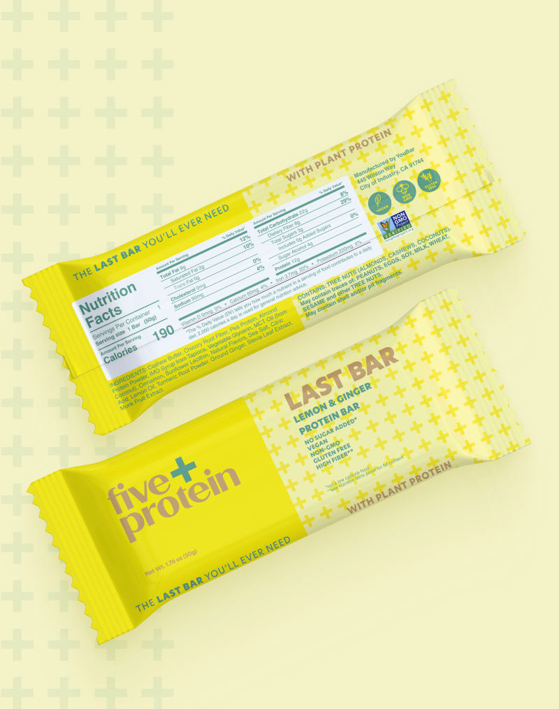 Lemon Ginger LAST Bar product display