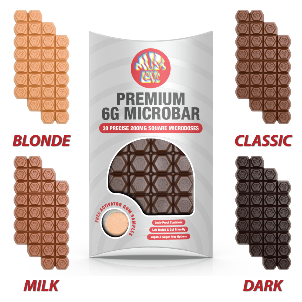 Microbars with psylocibin